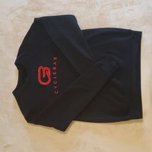 CYCLEBAR Black Crewneck Sweatshirt, Size Medium